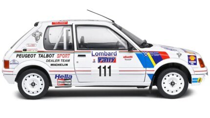 Peugeot 205 GTI #111 Colin McRae 1988 Lombard RAC Rally 1/18 Diecast by Solido