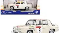Renault 8 Gordini 1300 #8 Rally Monte-Carlo 2014 1/18 Diecast Model by Solido