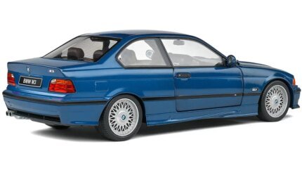 1994 BMW M3 E36 Coupe Avus Blue Metallic 1/18 Diecast Model by Solido