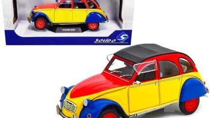 1985 Citroen 2CV6 Anisee Ricard 1/18 Diecast Model by Solido - Collectible Classic Car