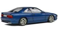 1990 BMW 850 CSI E31 Tobaggo Blue Metallic 1/18 Diecast Model by Solido