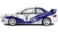 Subaru Impreza S5 WRC99 #8 Valentino Rossi 1/18 Diecast Model by Solido – Rally Azimut Di Monza 2000