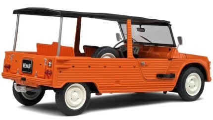 Vintage 1970 Citroen Mehari MK.1 Kirghiz Orange 1/18 Diecast Model by Solido