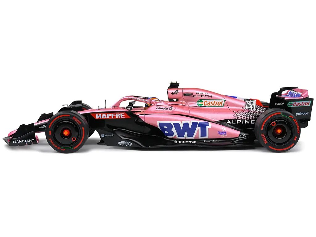 Diecast Model Cars wholesale toys dropshipper drop shipping Alpine A522 #31 Esteban Ocon BWT Formula One F1 Saudi Arabian GP 2022 Competition Series 1/18 Solido S1808802 drop shipping wholesale drop ship drop shipper dropship dropshipping toys dropsh Alpine A522 #31 Esteban Ocon 1/18 Diecast Model - 2022 Saudi GP Solido F1 Car