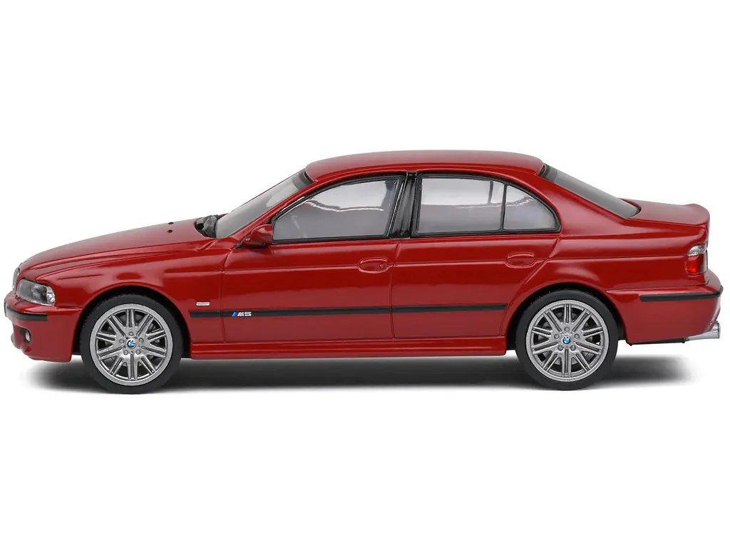 2003 BMW E39 M5 Imola Red 1/43 Diecast Model Car by Solido – Collector’s Dream