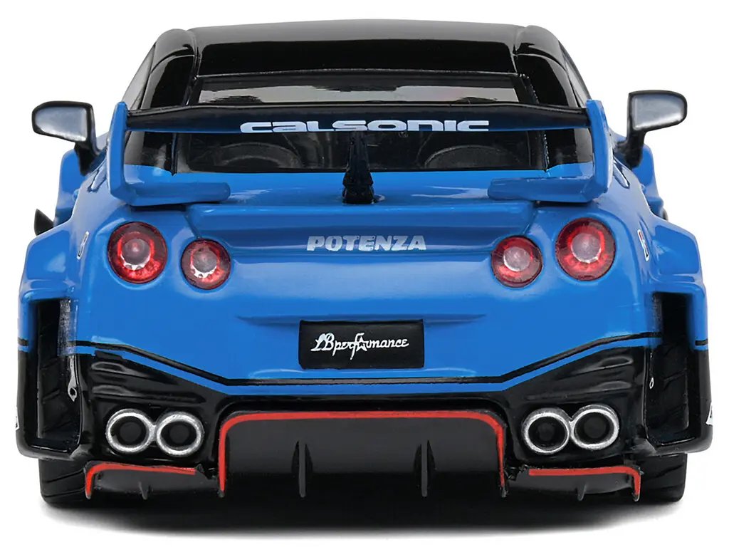 Buy Nissan GT-R R35 LB Silhouette Works GT RHD Calsonic 1/43 Diecast Model by Solido 4 Buy Nissan GT-R R35 LB Silhouette Works GT RHD Calsonic 1/43 Diecast Model by Solido - Image 4