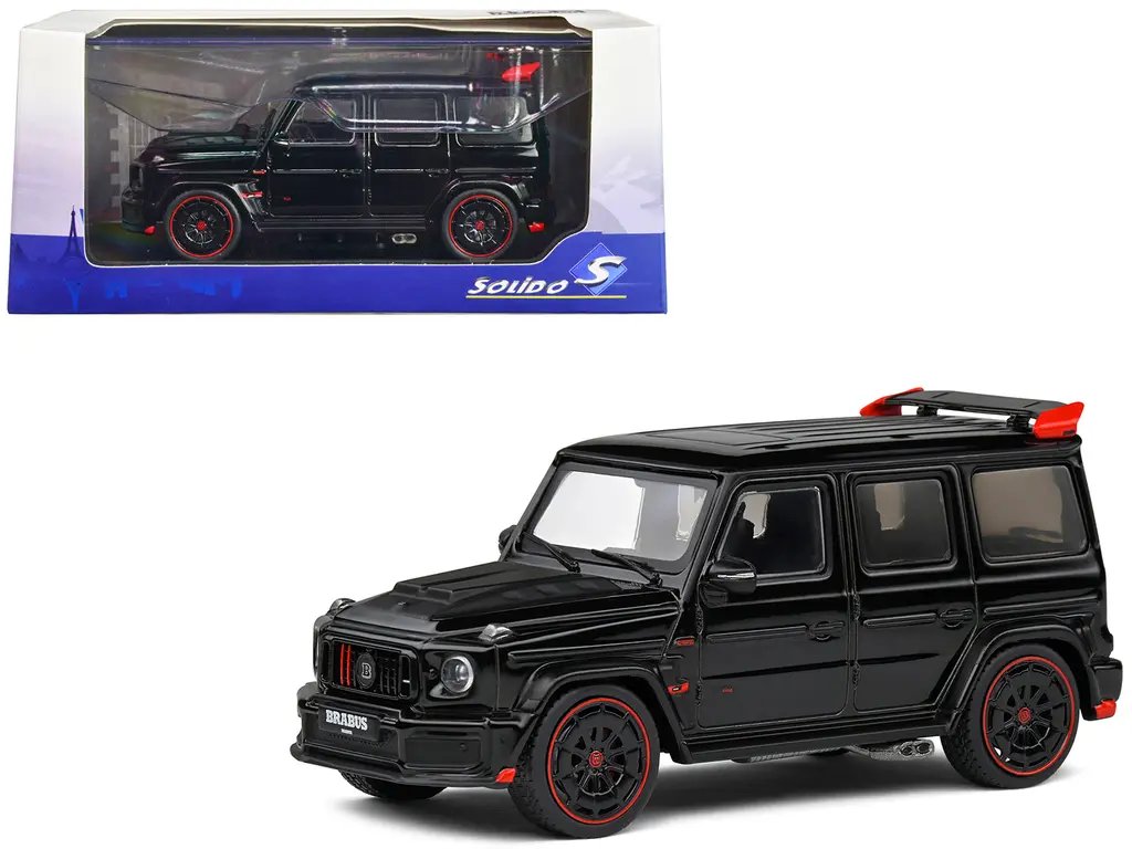 2021 Brabus Rocket 900 Signature Black 1/43 Diecast Model by Solido – Premium Collectible Car