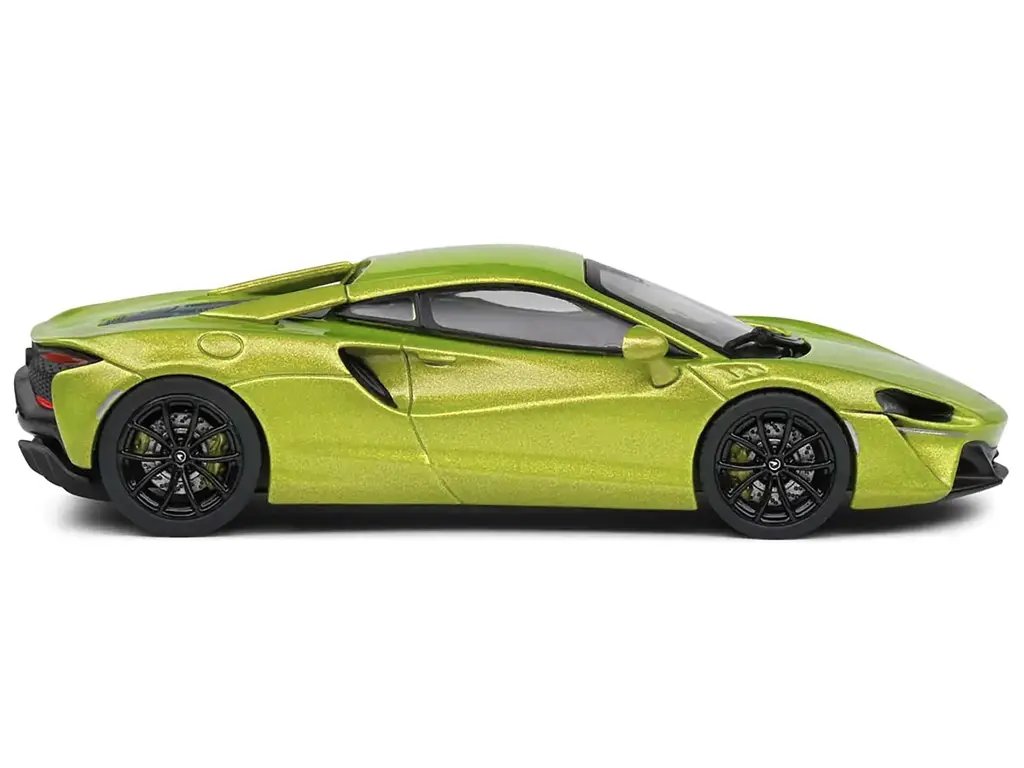 McLaren Artura Hybrid Supercar 1/43 Diecast Model – Light Green Metallic by Solido