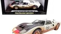 1966 Ford GT-40 MK II #98 Diecast Model - Shelby Collectibles 1/18 Dirty Version