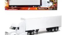 Kenworth T700 Truck with Dry Goods Trailer 1/32 Diecast Model - Long Haul Truckers Series by New Ray