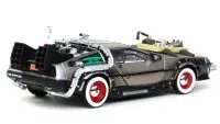 Collectible 1/43 Diecast DMC DeLorean from Back to the Future Part III by Vitesse