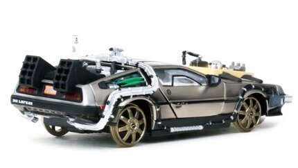 Buy DMC DeLorean Railroad Diecast Model - Back to the Future Part III 1/43 by Vitesse