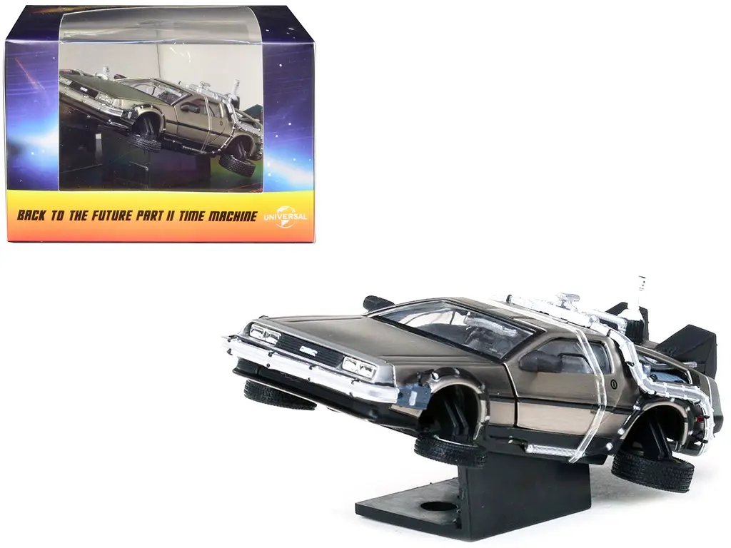 Buy DMC DeLorean Flying Version 1/43 Diecast Model - Back to the Future II Collectible by Vitesse 2 Buy DMC DeLorean Flying Version 1/43 Diecast Model - Back to the Future II Collectible by Vitesse - Image 2