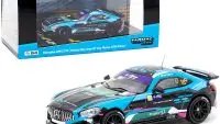 Mercedes AMG GT4 #18 Kevin Tse Macau Winner 1/64 Diecast by Tarmac Works