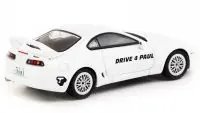 Toyota Supra RHD (Right Hand Drive) White "Drive 4 Paul - FuelFest Tokyo 2023" "Hobby64" Series 1/64 Diecast Model Car by Tarmac Works