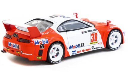 Toyota Supra GT RHD #36 JJ Lehto Yannick Dalmas 1995 BPR Zhuhai 1/64 Diecast Model by Tarmac Works