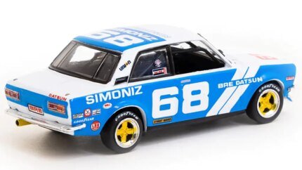 Buy Datsun 510 #68 BRE 1972 Trans-Am 2.5 Championship 1/64 Diecast Model by Tarmac Works
