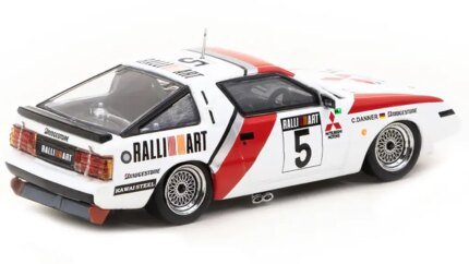 1988 Mitsubishi Starion RHD #5 Christian Danner Macau Guia Race 1/64 Diecast by Tarmac Works