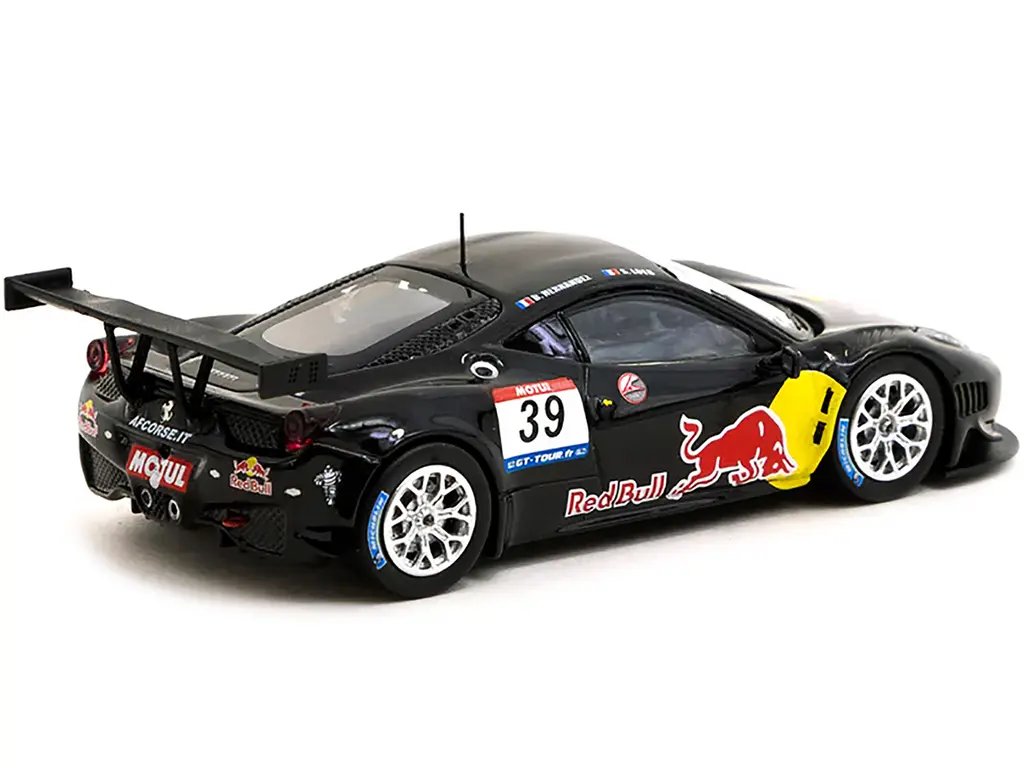 Ferrari 458 Italia GT3 #39 Red Bull GT Tour 2011 1/64 Diecast Model by Tarmac Works