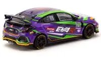 Honda Civic Type R FK8 RHD EVA RT TEST TYPE-01 1/64 Diecast Model by Tarmac Works