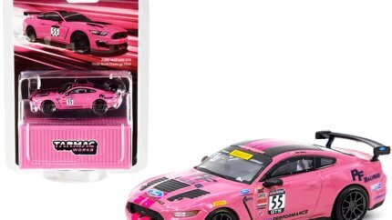 Ford Mustang GT4 #55 Jade Buford Pirelli World Challenge (2018) 1/64 Diecast Model Car by Tarmac Works