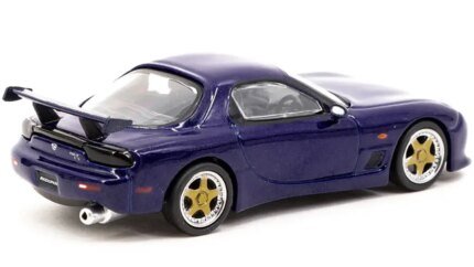 Buy Mazda RX-7 FD3S Mazdaspeed A-Spec RHD Diecast Model 1/64 by Tarmac Works - Innocent Blue Mica