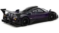 Pagani Zonda R Viola PSO Metallic 1/64 Diecast Model - Tarmac Works Global64 Series