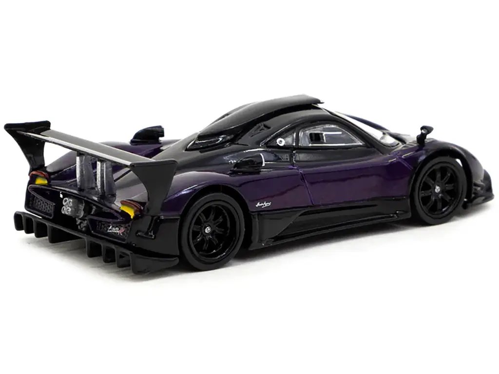 Pagani Zonda R Viola PSO Metallic 1/64 Diecast Model – Tarmac Works Global64 Series
