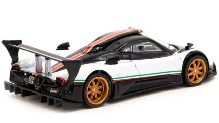 Pagani Zonda R Bianco Benny 1/64 Diecast Model - Tarmac Works Global64 Series