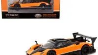 Pagani Zonda Revolucion Arancio Saint Tropez 1/64 Diecast Model - Tarmac Works Global64 Series