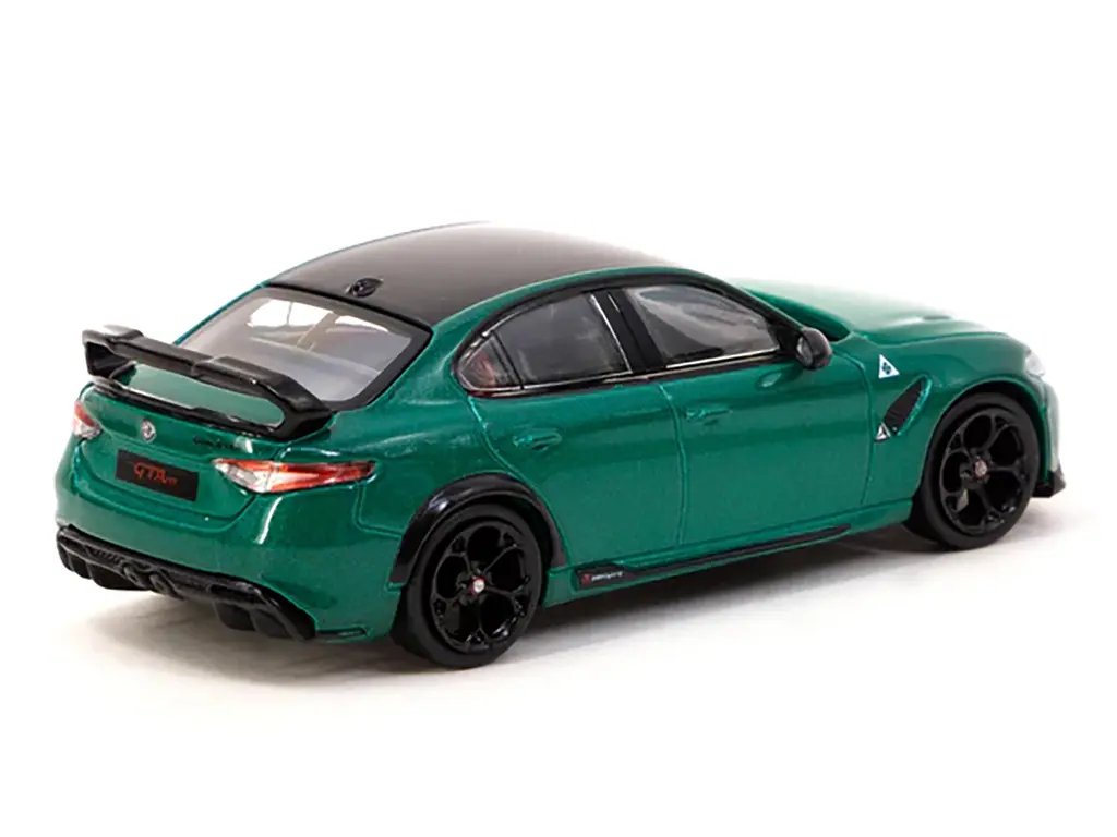 Diecast Model Cars wholesale toys dropshipper drop shipping Alfa Romeo Giulia GTAm Green Metallic with Black Top Global64 Series 1/64 Tarmac Works T64G-TL031-MGR drop shipping wholesale drop ship drop shipper dropship dropshipping toys dropshipper di Alfa Romeo Giulia GTAm Green Metallic 1/64 Diecast Model - Tarmac Works Global64 Series
