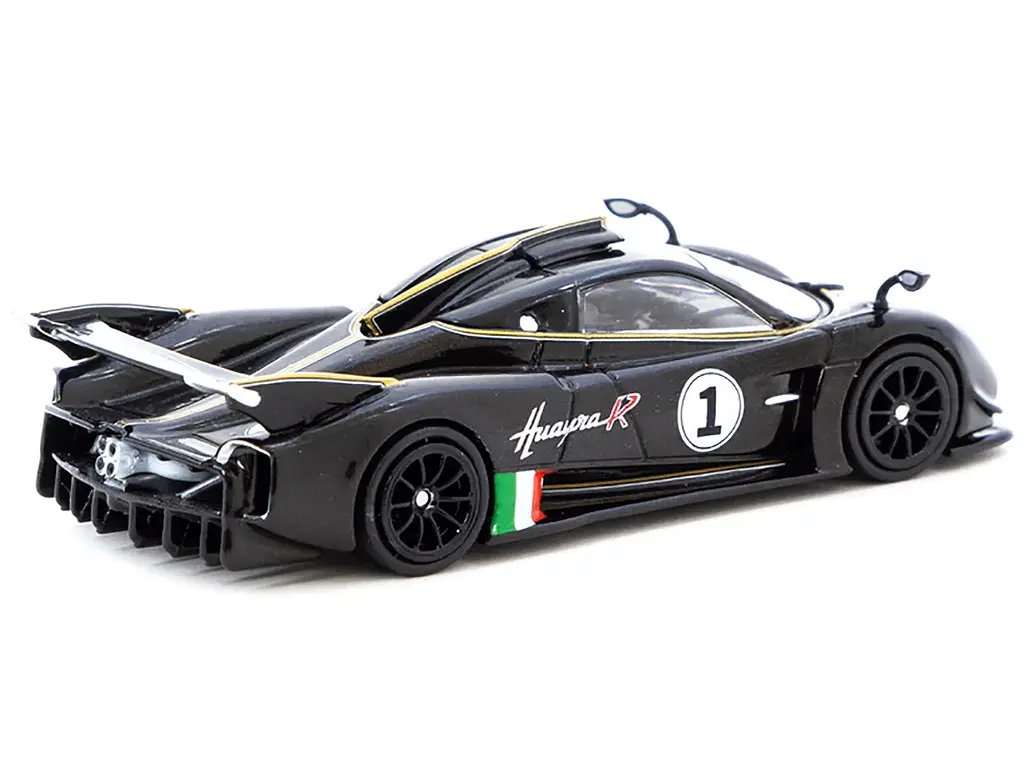Diecast Model Cars wholesale toys dropshipper drop shipping Pagani Huayra R #1 Nero Oro Black Global64 Series 1/64 Tarmac Works T64G-TL035-BK drop shipping wholesale drop ship drop shipper dropship dropshipping toys dropshipper diecast drop shipper d Pagani Huayra R #1 Nero Oro Black 1/64 Diecast Model - Tarmac Works Global64 Series