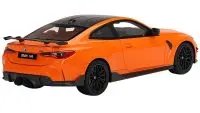 Exclusive BMW M4 G82 Fire Orange 1/18 Model Car with Carbon Top by Top Speed