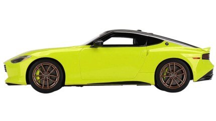 2023 Nissan Z Proto Spec Ikazuchi Yellow 1/18 Model Car by Top Speed – Limited Edition Collectible