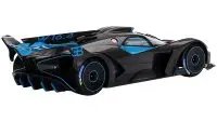 Exclusive Bugatti Bolide 1/18 Model Car by Top Speed - Blue & Black Presentation
