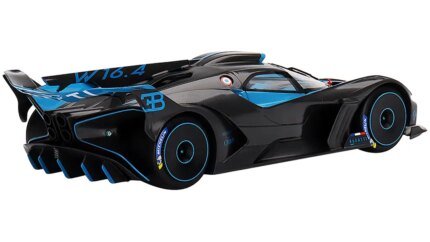Exclusive Bugatti Bolide 1/18 Model Car by Top Speed - Blue & Black Presentation