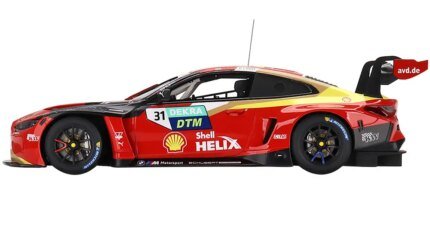 BMW M4 GT3 #31 Sheldon van der Linde DTM Winner 2022 1/18 Model by Top Speed