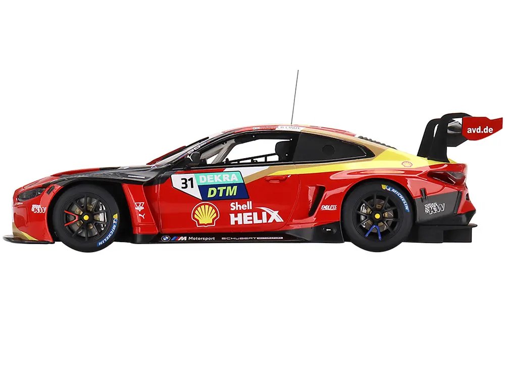 BMW M4 GT3 #31 Sheldon van der Linde DTM Winner 2022 1/18 Model by Top Speed