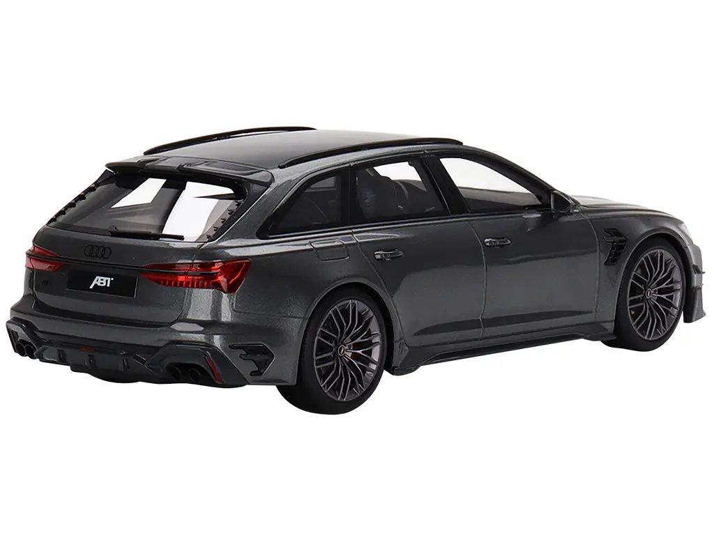 Stunning Audi ABT RS6-R Daytona Gray Metallic 1/18 Model Car by Top Speed – Perfect Collector's Item 3 Stunning Audi ABT RS6-R Daytona Gray Metallic 1/18 Model Car by Top Speed – Perfect Collector's Item - Image 3
