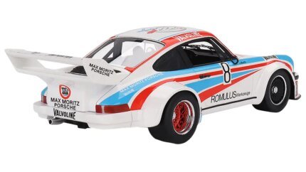Top Speed 1/18 Porsche 934/5 #8 Max Moritz Team Nurburgring 1977 Model Car