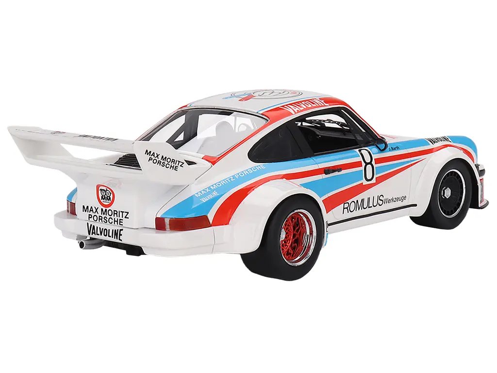 Top Speed 1/18 Porsche 934/5 #8 Max Moritz Team Nurburgring 1977 Model Car