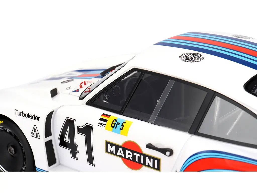 Top Speed 1/18 Porsche 935/77 #41 Martini Racing - Le Mans 1977 - TS0475