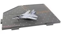 Legendary F-14 Tomcat VF-2 Bounty Hunters & USS Enterprise Display Deck 1/200 Diecast Model by Forces of Valor