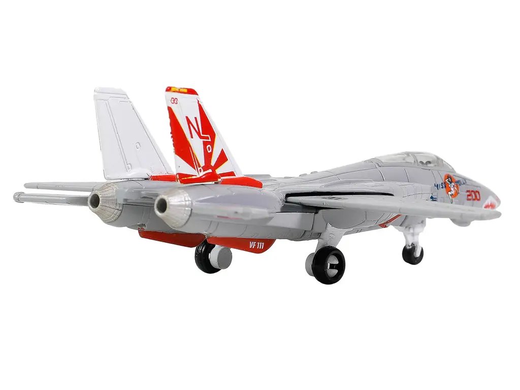 Grumman F-14A Tomcat VF-111 Sundowners Diecast Model – USS Enterprise Display Deck 1/200 by Forces of Valor