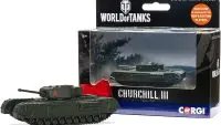 Churchill Mk III Infantry Tank USSR Diecast Model - Corgi's World of Tanks Collectible