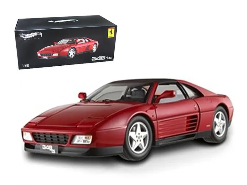 Diecast Model Cars wholesale toys dropshipper drop shipping Ferrari 348 TS Elite Edition Red 1/18 Limited Edition Hot Wheels X5480 drop shipping wholesale drop ship drop shipper dropship dropshipping toys dropshipper diecast drop shipper dropshippers Exclusive Ferrari 348 TS Elite Edition Red 1/18 by Hot Wheels - Limited Collectible