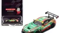 Mercedes-AMG GT3 #77 Edoardo Mortara 1/64 Diecast Model - Craft-Bamboo Racing FIA GT World Cup 2019 by Sparky