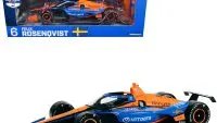 2023 Dallara IndyCar #6 Felix Rosenqvist NTT DATA 1/18 Diecast Model by Greenlight