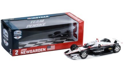 2023 Dallara IndyCar #2 Josef Newgarden Hitachi Team Penske 1/18 Diecast by Greenlight