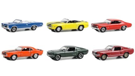 Woodward Dream Cruise Series 1: Set of 6 Greenlight 1/64 Diecast Model Cars